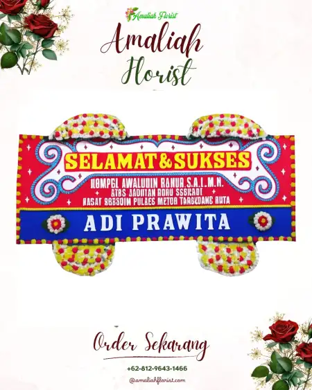 Papan Bunga Ucapan Selamat cilawu